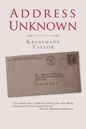 Address Unknown de Kressmann Taylor