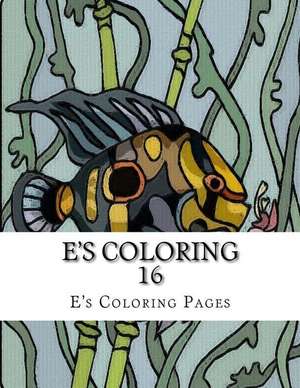 E's Coloring 16 de E's Coloring Pages