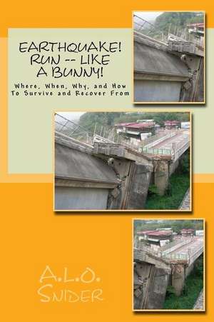 Earthquake! Run -- Like a Bunny! de A. L. O. Snider