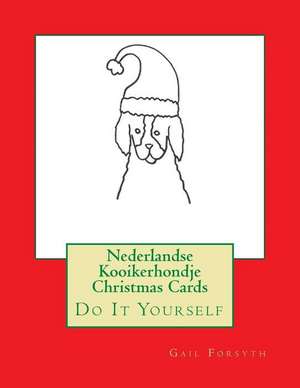 Nederlandse Kooikerhondje Christmas Cards de Gail Forsyth