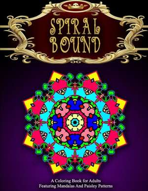 Spiral Bound Mandala Coloring Book - Vol.1 de Women Coloring Books for Adults