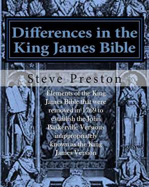 Differences in the King James Bible de Steve Preston