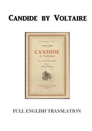 Candide by Voltaire de Voltaire