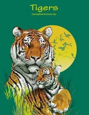 Tigers Coloring Book for Grown-Ups 1 de Nick Snels