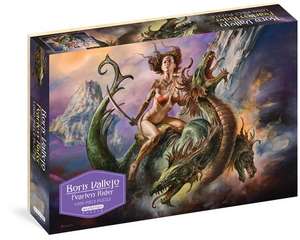 Boris Vallejo Fearless Rider 1,000-Piece Puzzle: For Adults Fantasy Dragon Gift Jigsaw 26 3/8" X 18 7/8" de Workman Publishing