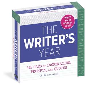 The Writer's Year Page-A-Day® Calendar 2025 de Workman Calendars