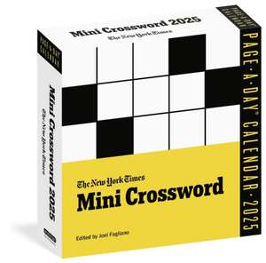 The New York Times Mini Crossword Page-A-Day(r) Calendar 2025 de New York Times