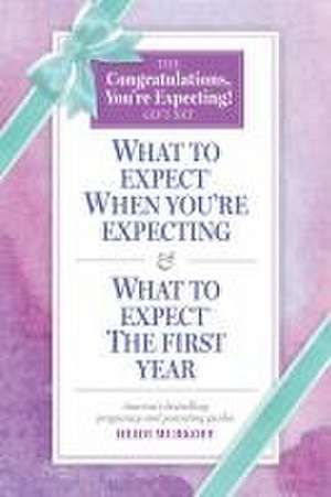 What to Expect: The Congratulations, You're Expecting! Gift Set New de Heidi Murkoff