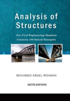 Analysis of Structures de Prof Mohamed Abdel-Rohman