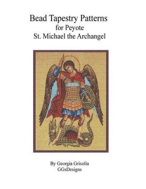 Bead Tapestry Patterns for Peyote St. Michael the Archangel de Georgia Grisolia