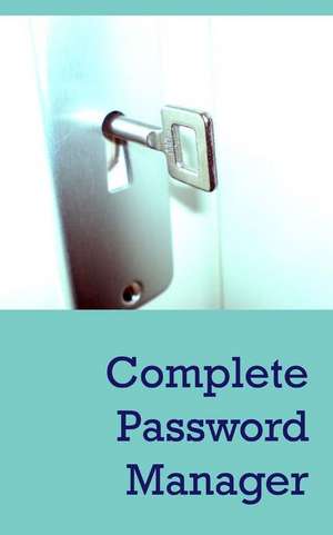 Complete Password Manager de Lazaros' Blank Books