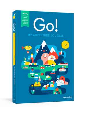 Go! (Blue): A Kids' Interactive Travel Diary and Journal de Wee Society