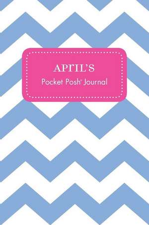 April's Pocket Posh Journal, Chevron de Andrews McMeel Publishing