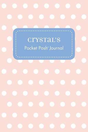 Crystal's Pocket Posh Journal, Polka Dot de Andrews McMeel Publishing