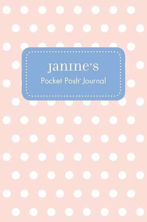 Janine's Pocket Posh Journal, Polka Dot de Andrews McMeel Publishing