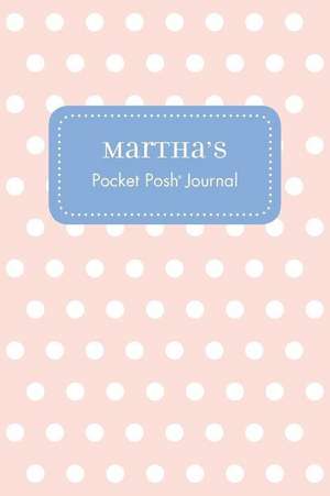 Martha's Pocket Posh Journal, Polka Dot de Andrews McMeel Publishing