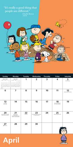 Peanuts 2025 Wall Calendar de Peanuts Worldwide LLC