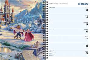 Disney Dreams Collection by Thomas Kinkade Studios: 12-Month 2025 Monthly/Weekly Engagement Calendar de Thomas Kinkade Studios