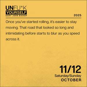 Unfu*k Yourself 2025 Day-to-Day Calendar: Get Out Of Your Head and Into Your Life de Gary John Bishop