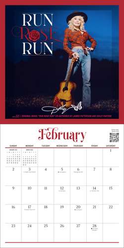 Dolly Parton 2025 Wall Calendar: A Collection of Iconic Album Covers de Andrews McMeel Publishing