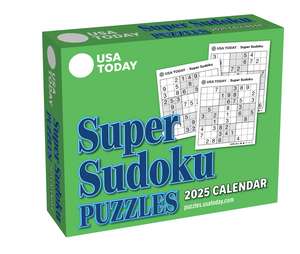 USA TODAY Super Sudoku 2025 Day-to-Day Calendar de USA TODAY