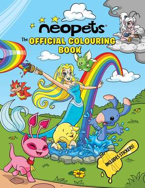 Neopets: The Official Colouring Book de Neopets