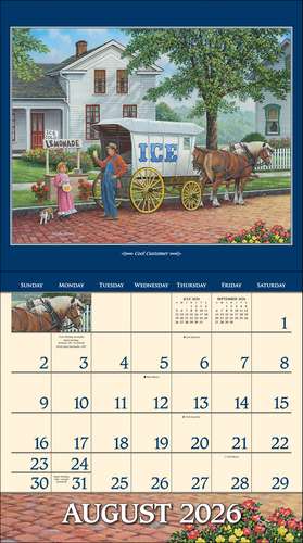 John Sloane's Country Seasons® 2026 Deluxe Wall Calendar: 40th Anniversary Ed. de John Sloane