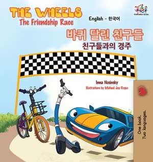 The Wheels-The Friendship Race (English Korean Bilingual Book) de Kidkiddos Books