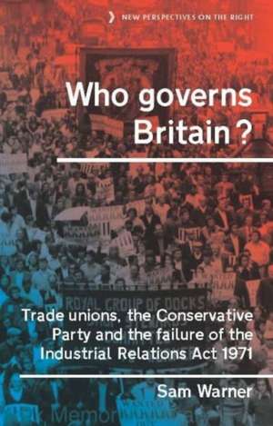 Who governs Britain? de Sam Warner