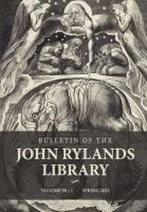 Bulletin of the John Rylands Library 98/1 de Douglas Field