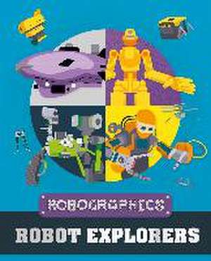 Gifford, C: Robographics: Robot Explorers de Clive Gifford