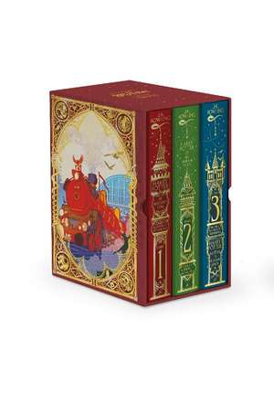 Harry Potter 1-3 Box Set: MinaLima Edition de J. K. Rowling