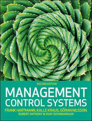 Management Control Systems, 2e de Frank Hartmann