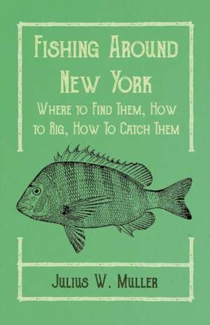 Fishing Around New York - Where to Find Them, How to Rig, How To Catch Them de Julius W. Muller