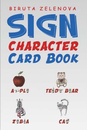 Sign Character Card Book de Biruta Zelenova