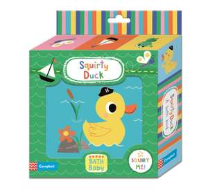 Squirty Duck Bath Book de Campbell Books