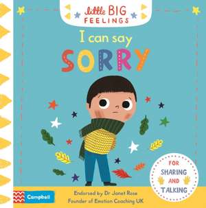 I Can Say Sorry de Campbell Books