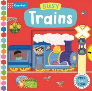 Busy Trains de Campbell Books