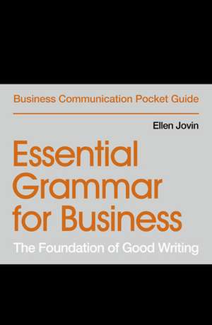 Essential Grammar for Business de Ellen Jovin