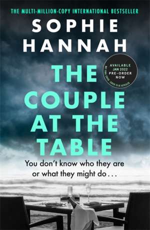 The Couple at the Table de Sophie Hannah