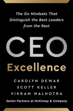 CEO Excellence: The Six Mindsets That Distinguish the Best Leaders from the Rest de Carolyn Dewar