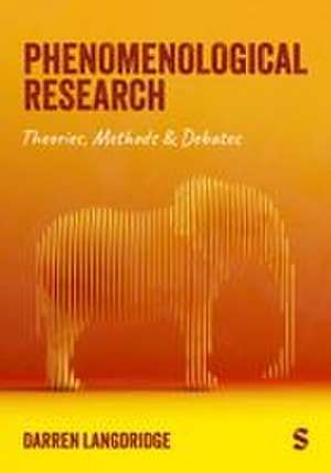 Phenomenological Research de Darren Langdridge