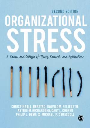 Organizational Stress de Christina G. Nerstad