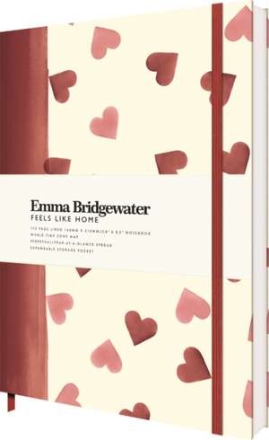 Emma Bridgewater Hearts Notebook de Carousel Calendars