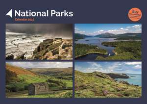 National Parks A4 Calendar 2025 de Carousel Calendars