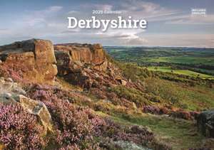 Derbyshire A5 Calendar 2025 de Carousel Calendars