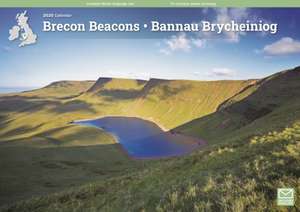 Brecon Beacons A4 Calendar 2025 de Carousel Calendars