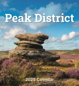 Peak District Mini Easel Desk Calendar 2025 de Carousel Calendars