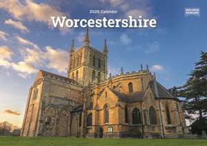 Worcestershire A5 Calendar 2025 de Carousel Calendars