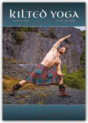 Kilted Yoga 2025 - A3-Posterkalender de Carousel